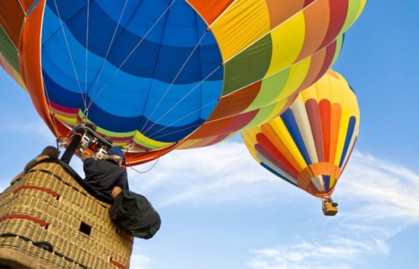 Hot air balloon ride over the Vineyards + Wine Toast - Image 3